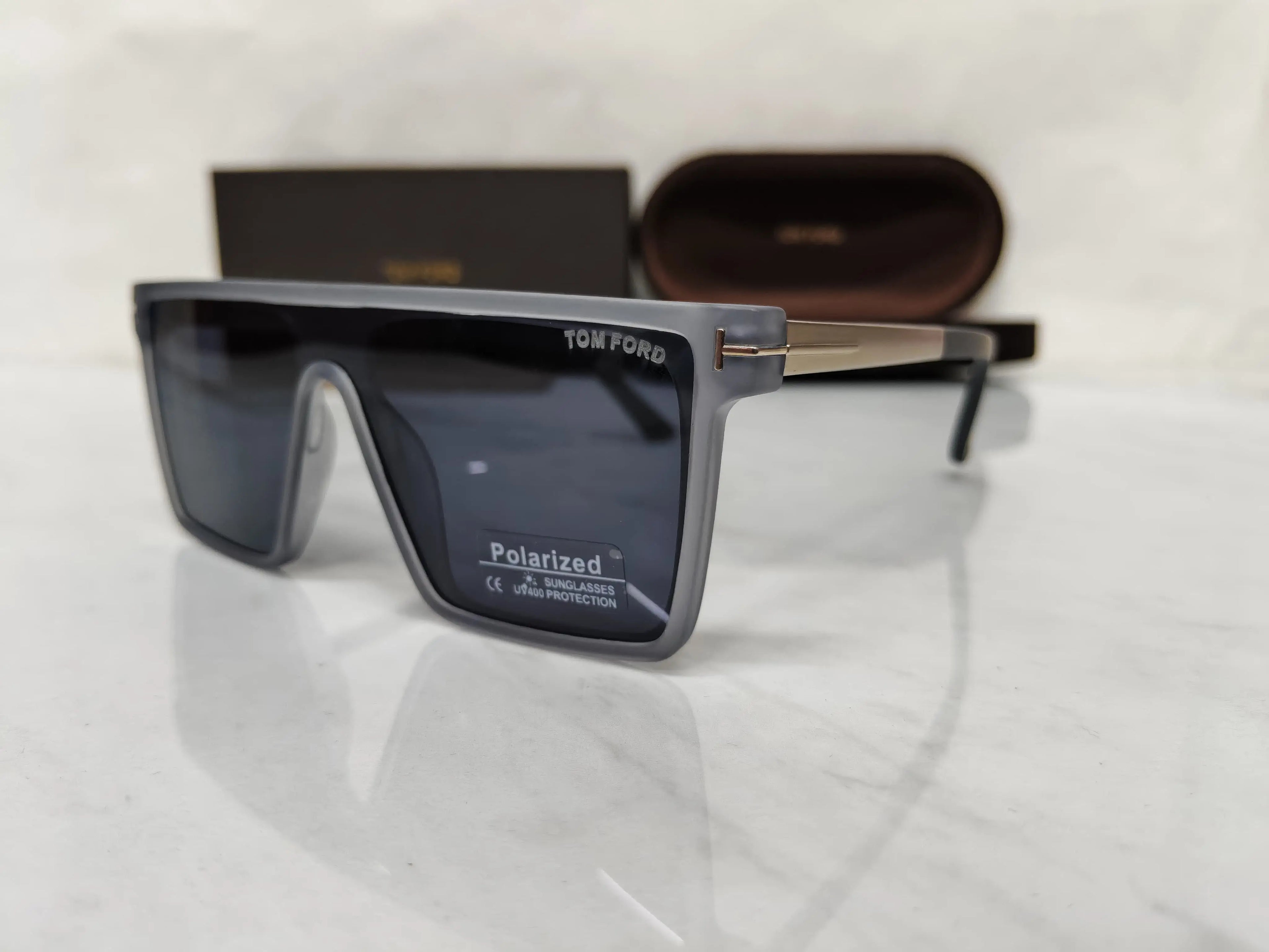 TOM  FORD 12032 CRYSTAL GREY