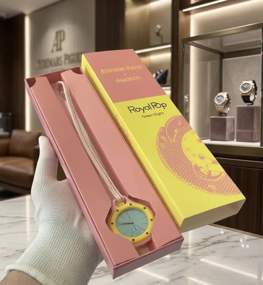 audemar_s piguet x swatch royal pop with og box Main image