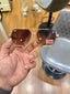 rayban 24006 gold brown shaded