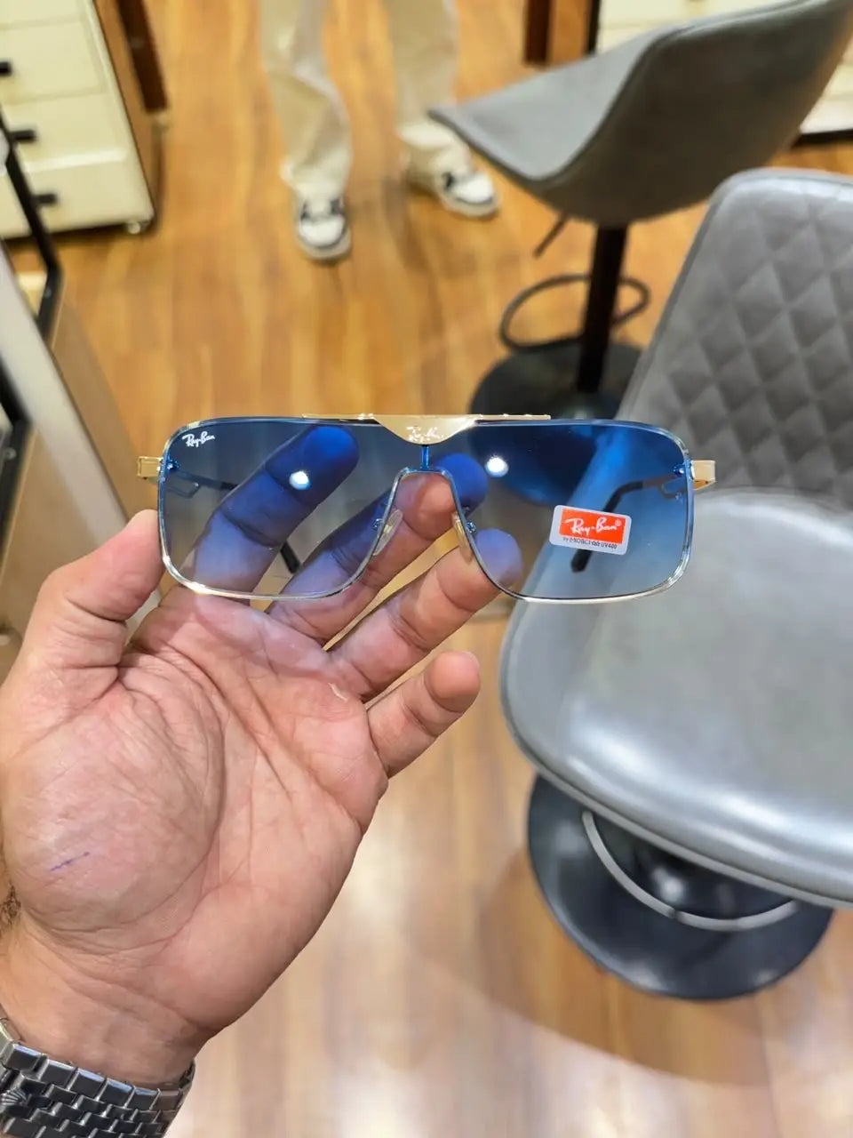 Rayban 24026 gold blue