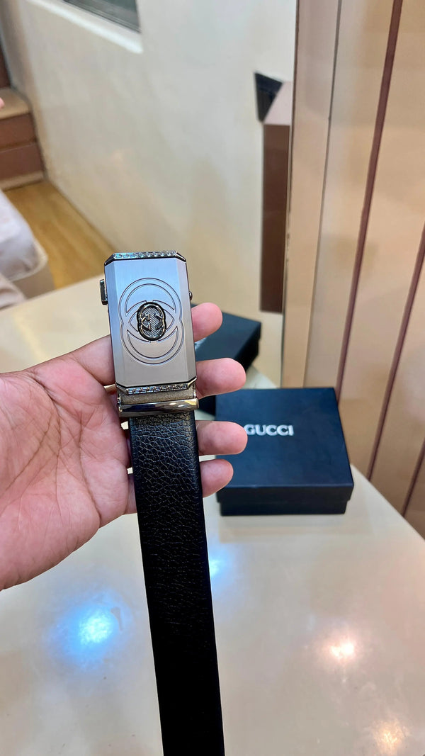 GG GUCCI PREMIUM QUALITY AUTOLOCK BELT WITH OG BOX GG-622
