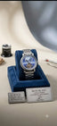 Mont Blanc Tourbillion Automatic Silver Blue