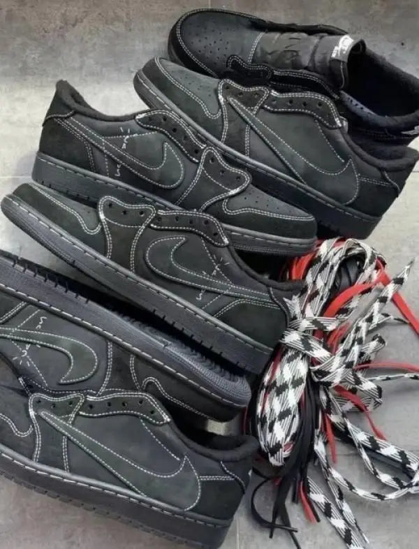 Travis Scott x Air Jordan 1 Low Black Phantom Surplus Semi UA Secondary image