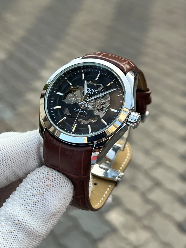Tisso_t 1853 Automatic Leather Belt