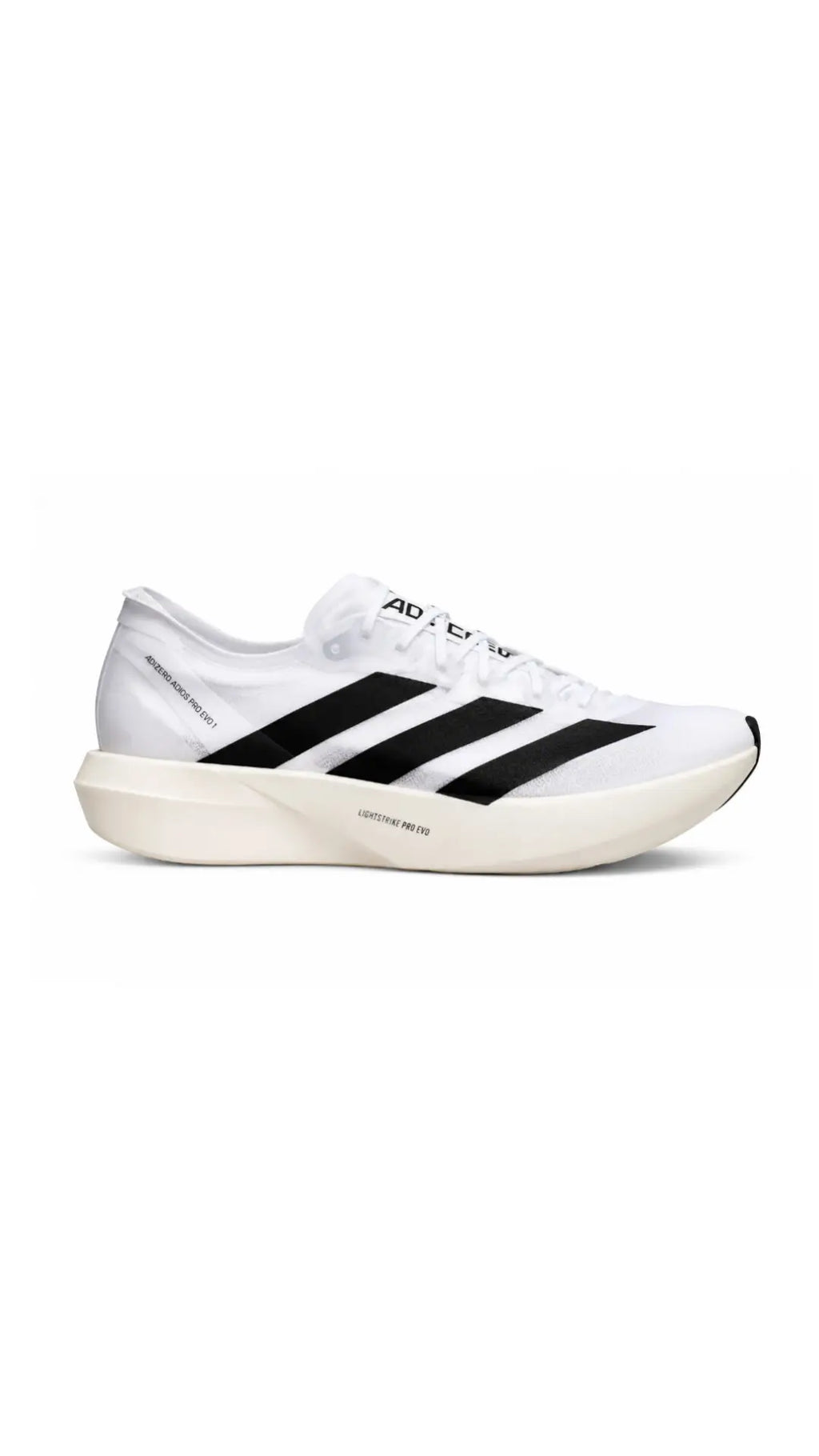 Adidas_Adizero Evo SL White Black Running Shoes