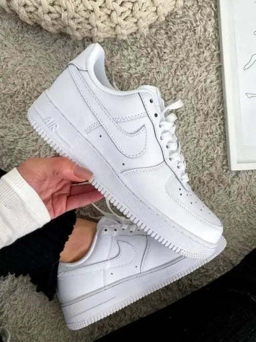 Nik e Airforce 1 Short Leather Men White Bustbag Bill CarryBag 1 Bottle lace Fixx Only Secondary image