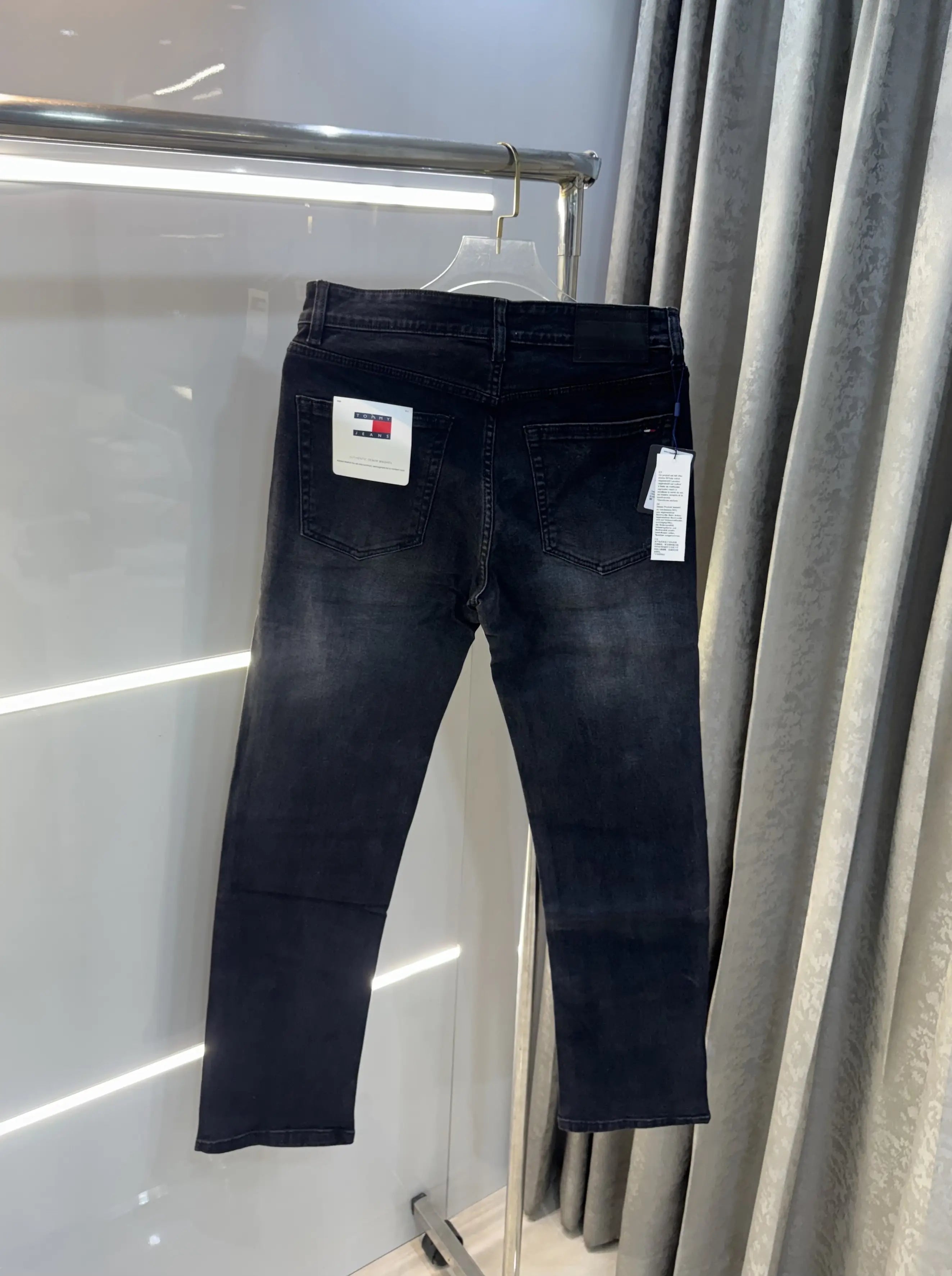 Tommy Hilfiger Carbon Black Imported Premium Denim