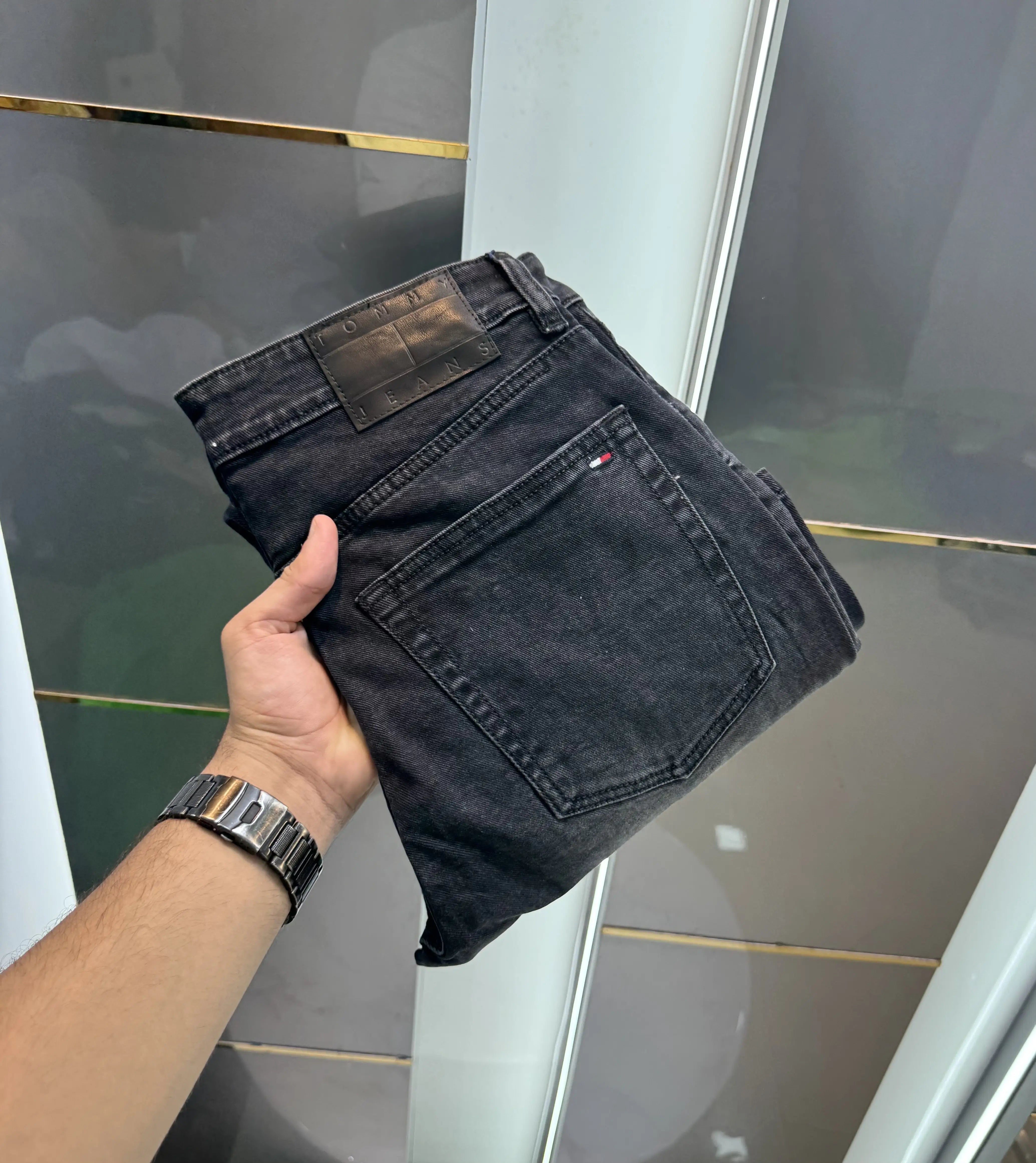 Tommy Hilfiger Carbon Black Imported Premium Denim Secondary image