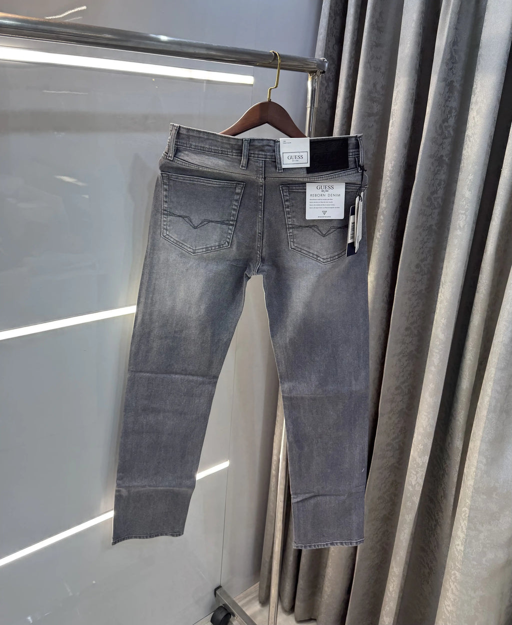 Guess Light Grey Premium Classic Denim