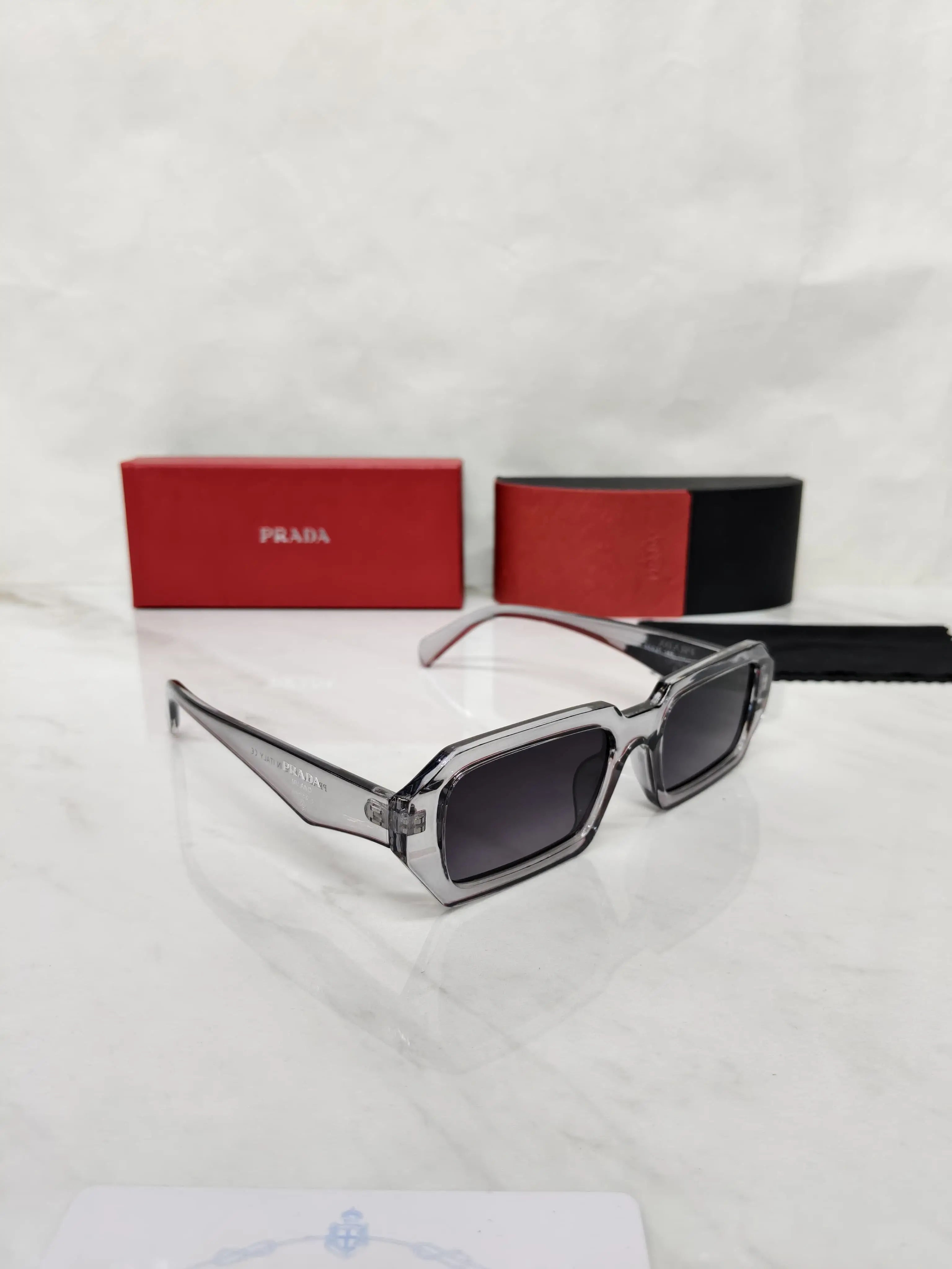 PRADA MILANO  01 LIGHT SMOKE GREY Secondary image