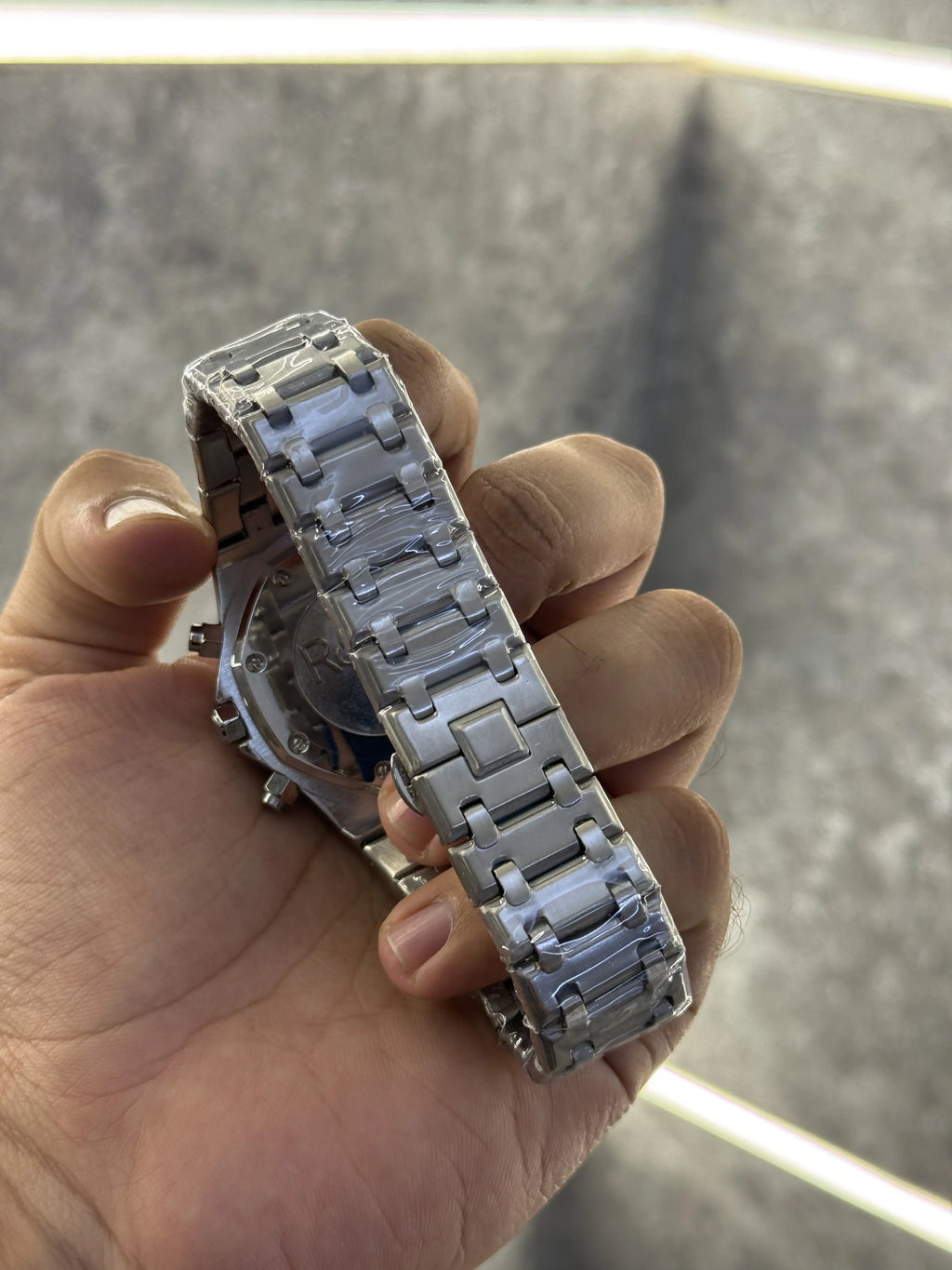 Audemars Piguet Royal Oak Silver White Chronograph Working 047