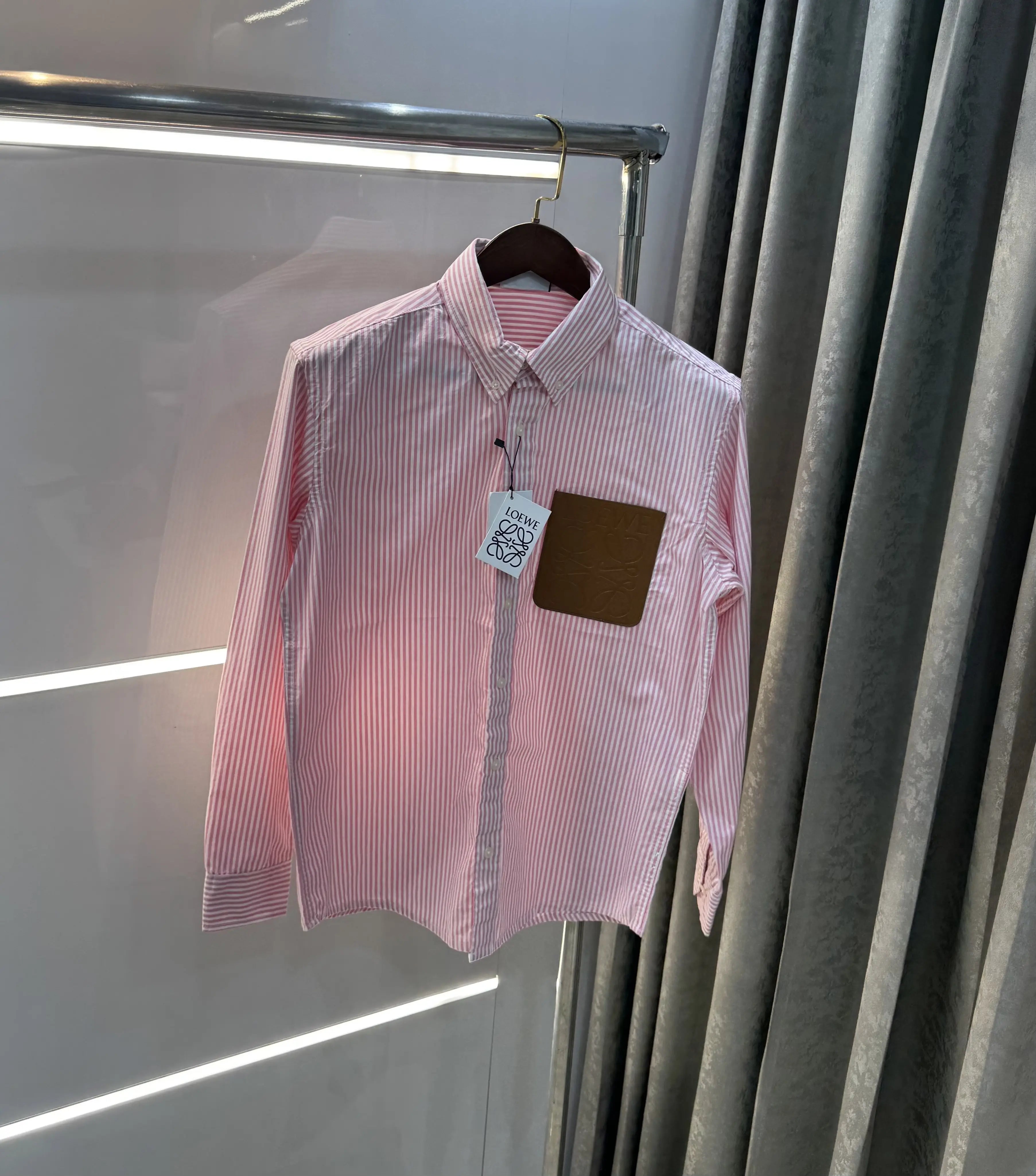 Loewe Pink Logo Patch Imported Shirt Secondary image