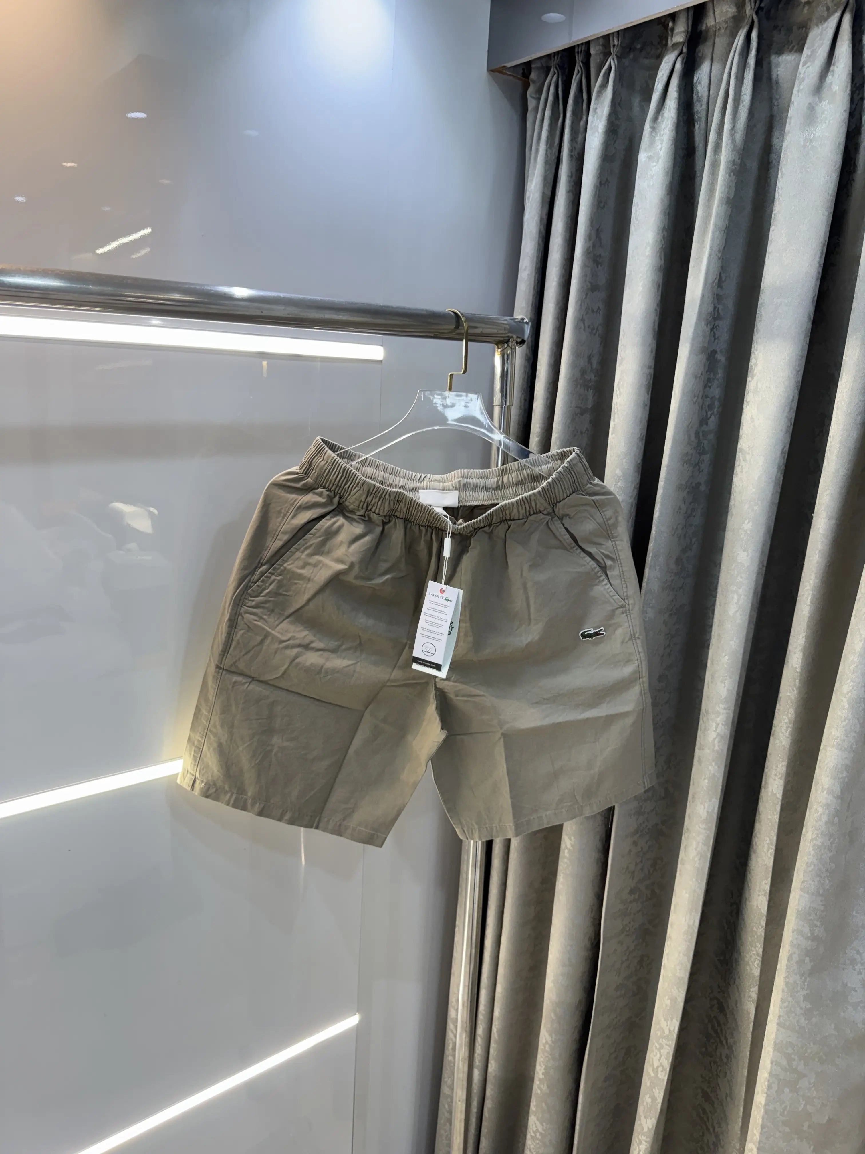 Lacoste Olive Embroidery Logo Premium 🩳Shorts Secondary image