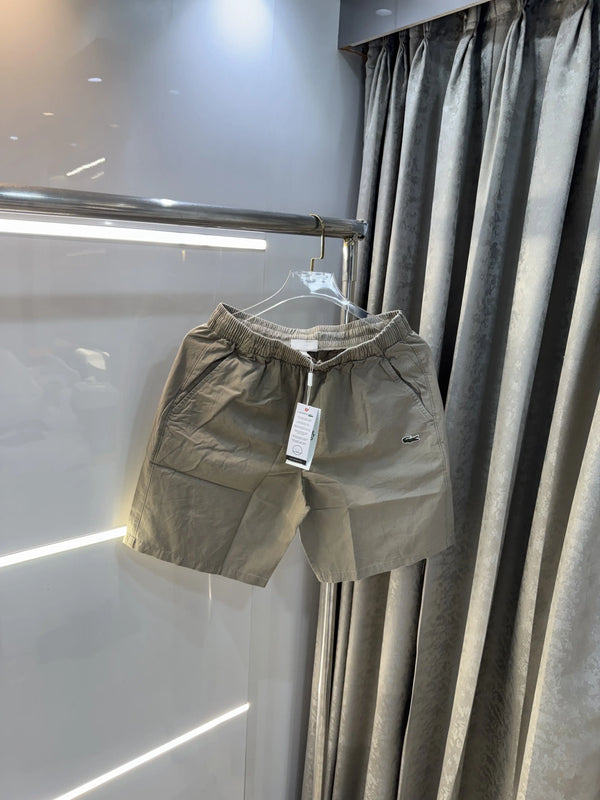Lacoste Olive Embroidery Logo Premium 🩳Shorts