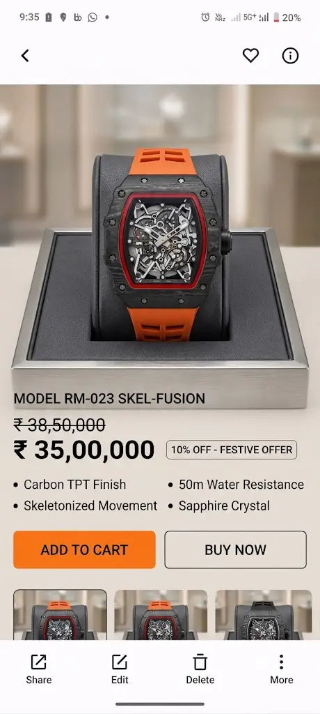 Richard Mille RM Rafa Edition  023 Main image