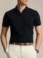 Ralph Lauren Black Embroidery Logo Premium Classic Polo T-Shirt