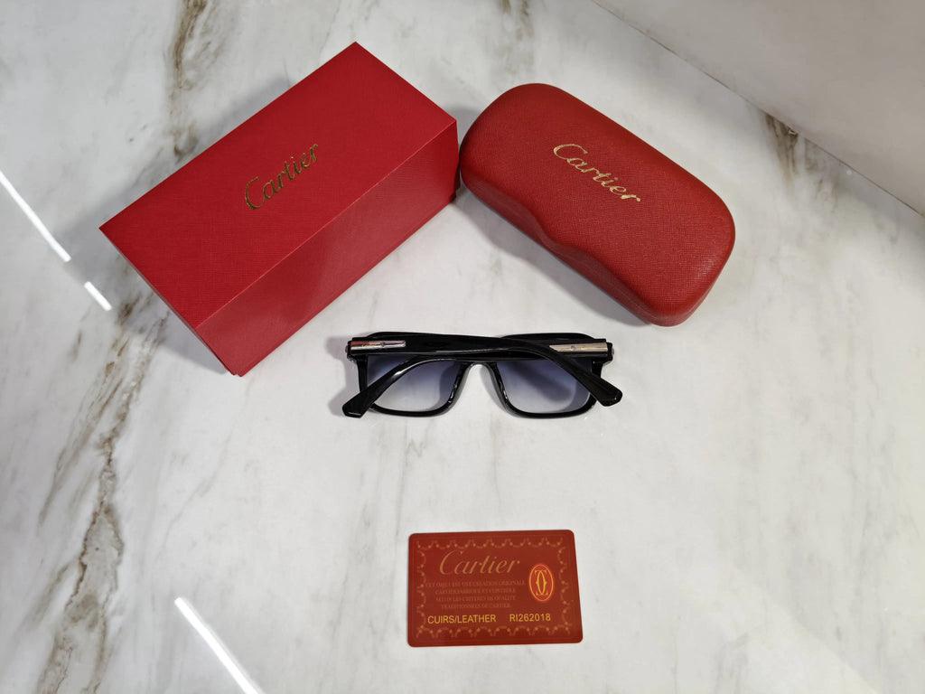 CARTIER 0482 GLOSSY BLACK