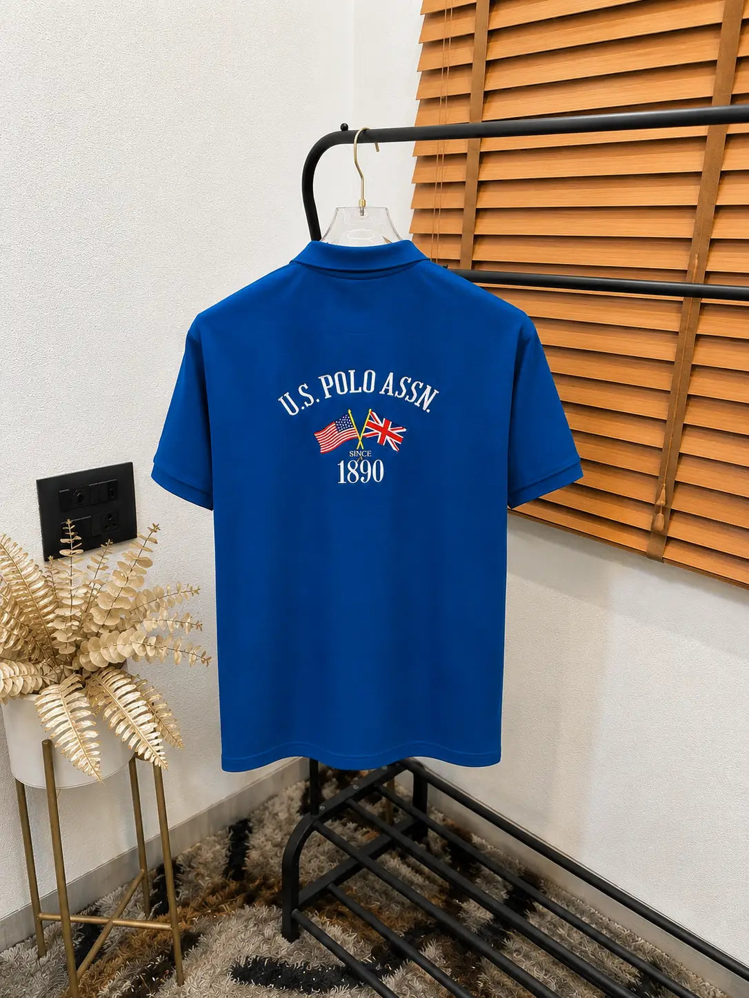 U.S. Polo Assn. Imported Cotton Polo T-shirt (DN 638) Main image