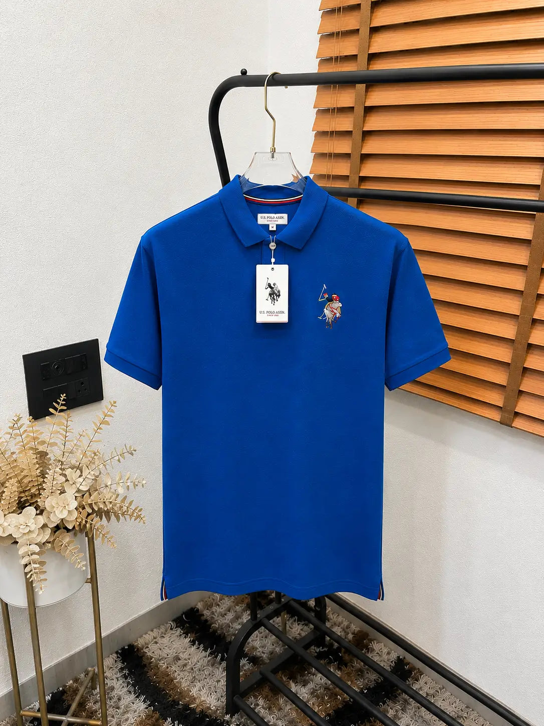 U.S. Polo Assn. Imported Cotton Polo T-shirt (DN 638) Secondary image