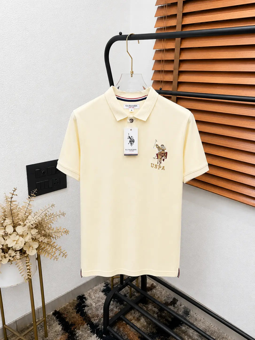 U.S. Polo Assn. Imported Cotton Polo T-shirt (DN 638) Main image