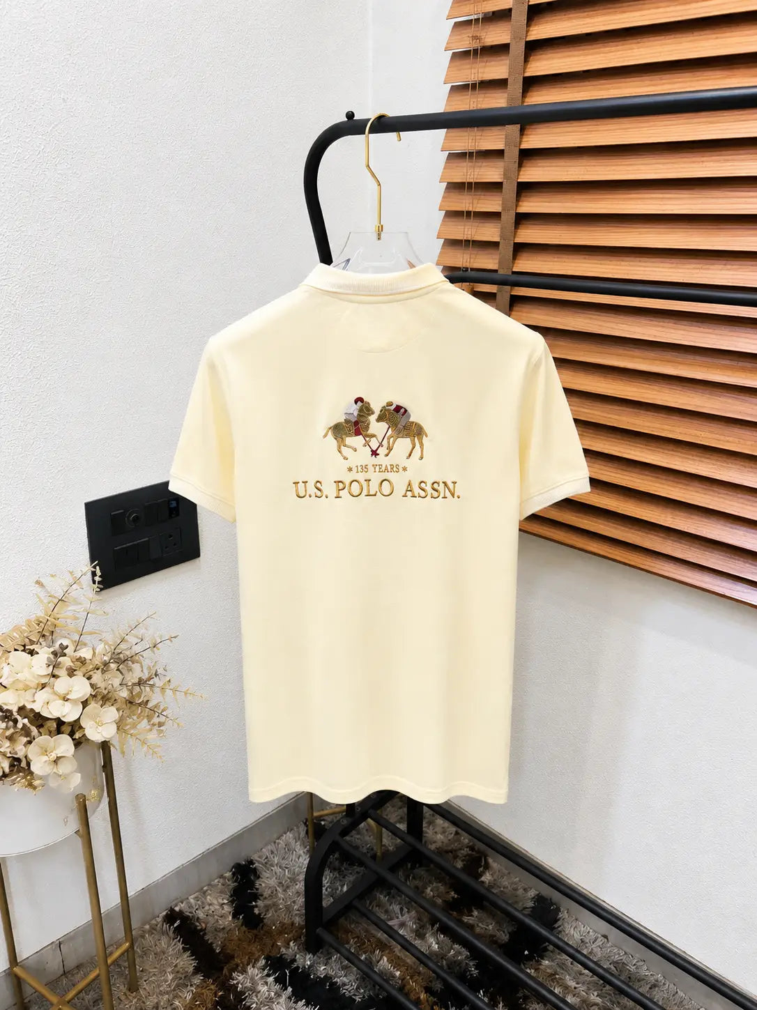 U.S. Polo Assn. Imported Cotton Polo T-shirt (DN 638) Secondary image