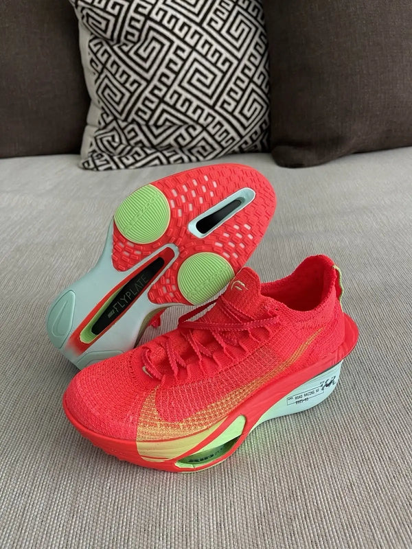 Nike_Zoom Alphafly 3 Bright Crimson Lime Blast