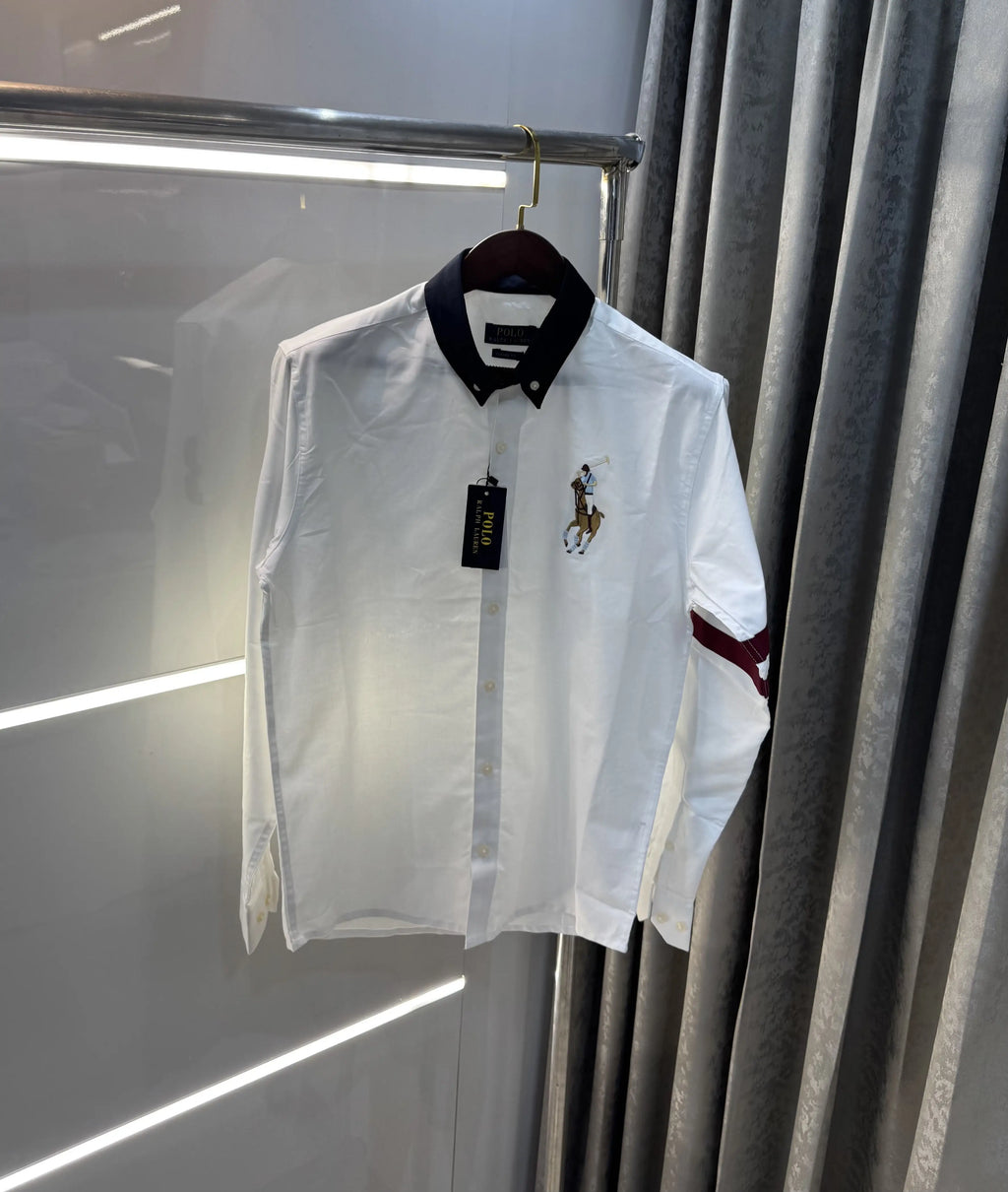 Ralph  Lauren White Premium Classic Shirt