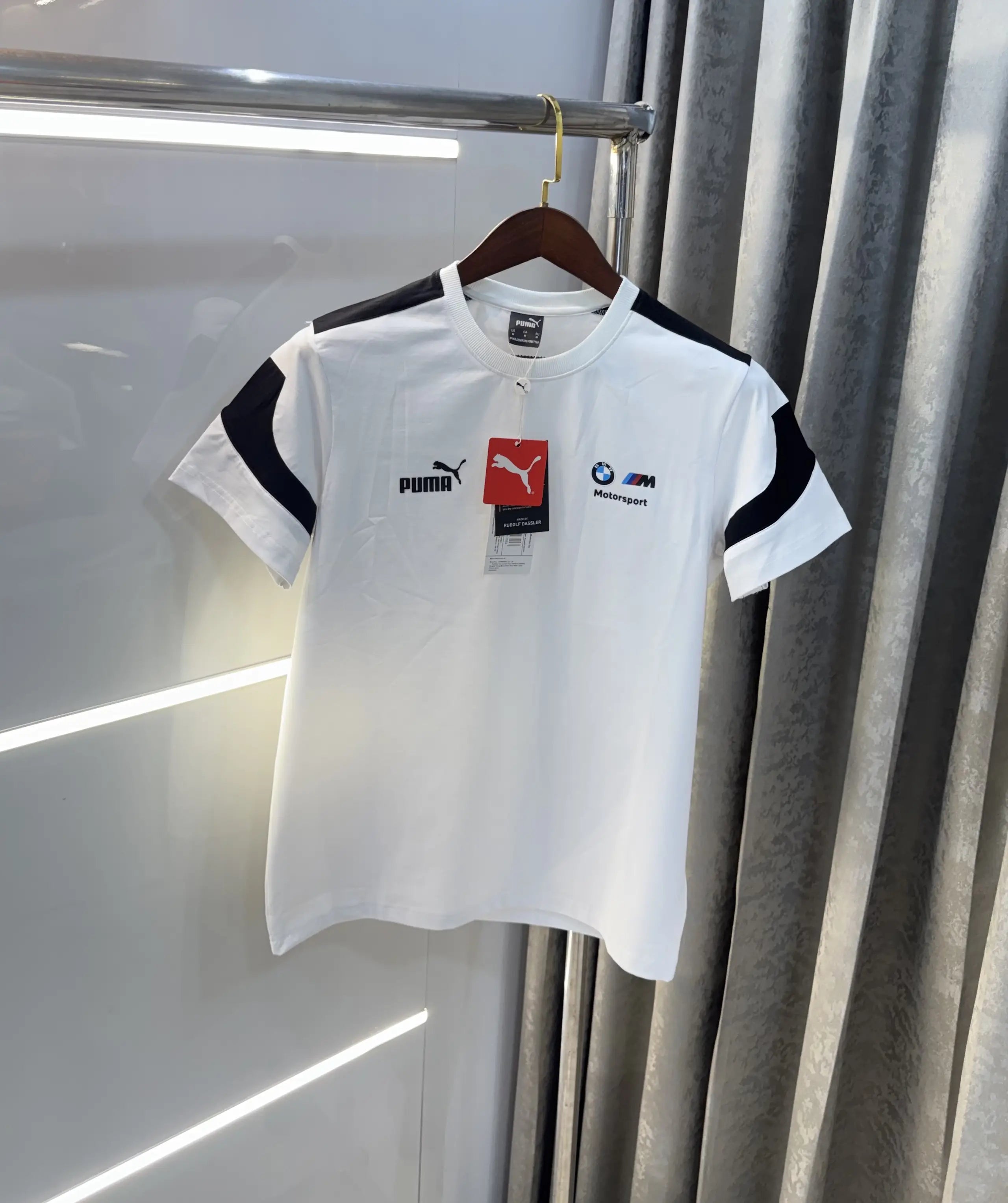 Pum a BMW Edition White Premium T-Shirt