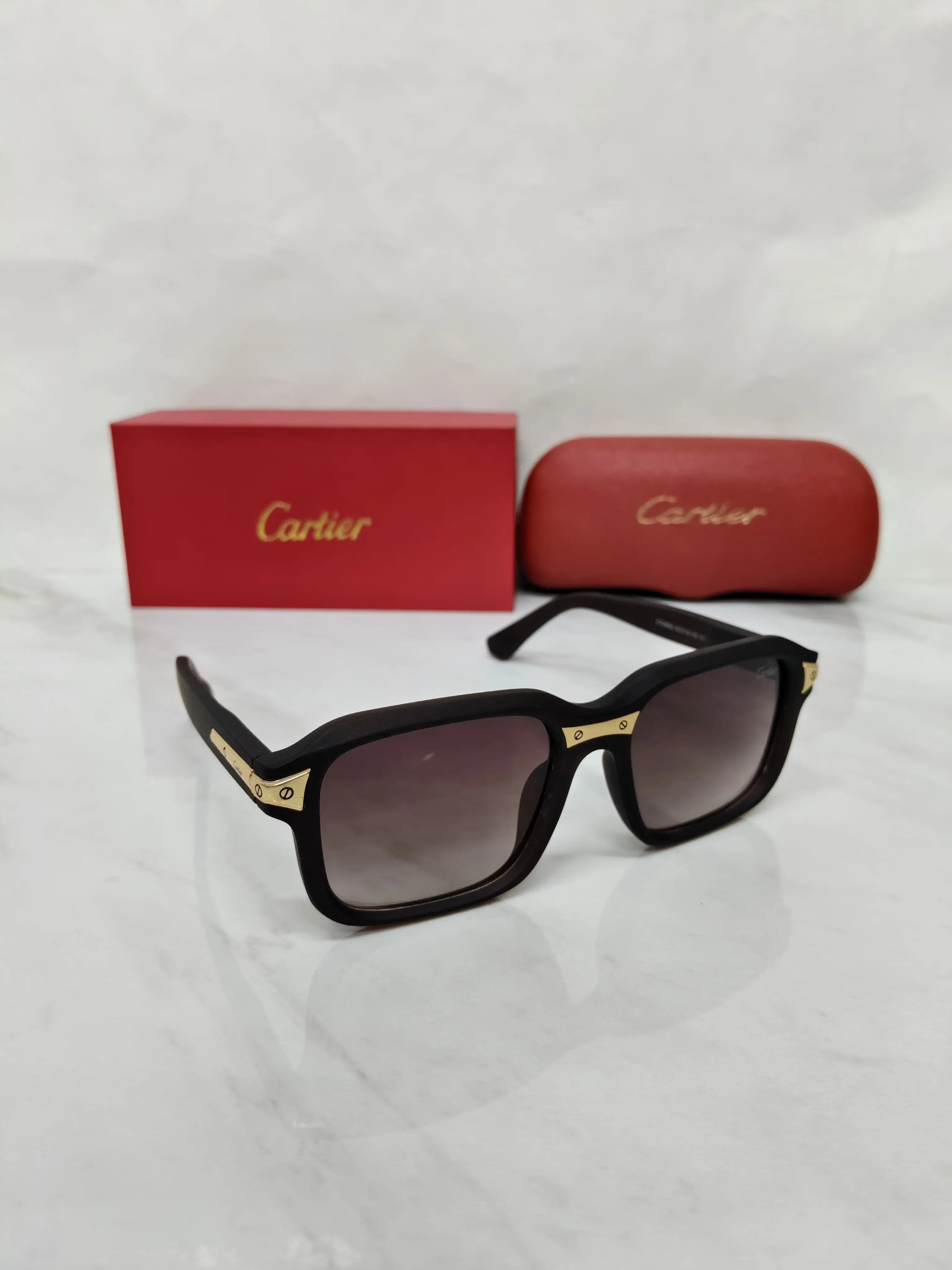CARTIER 0482 BROWN Secondary image