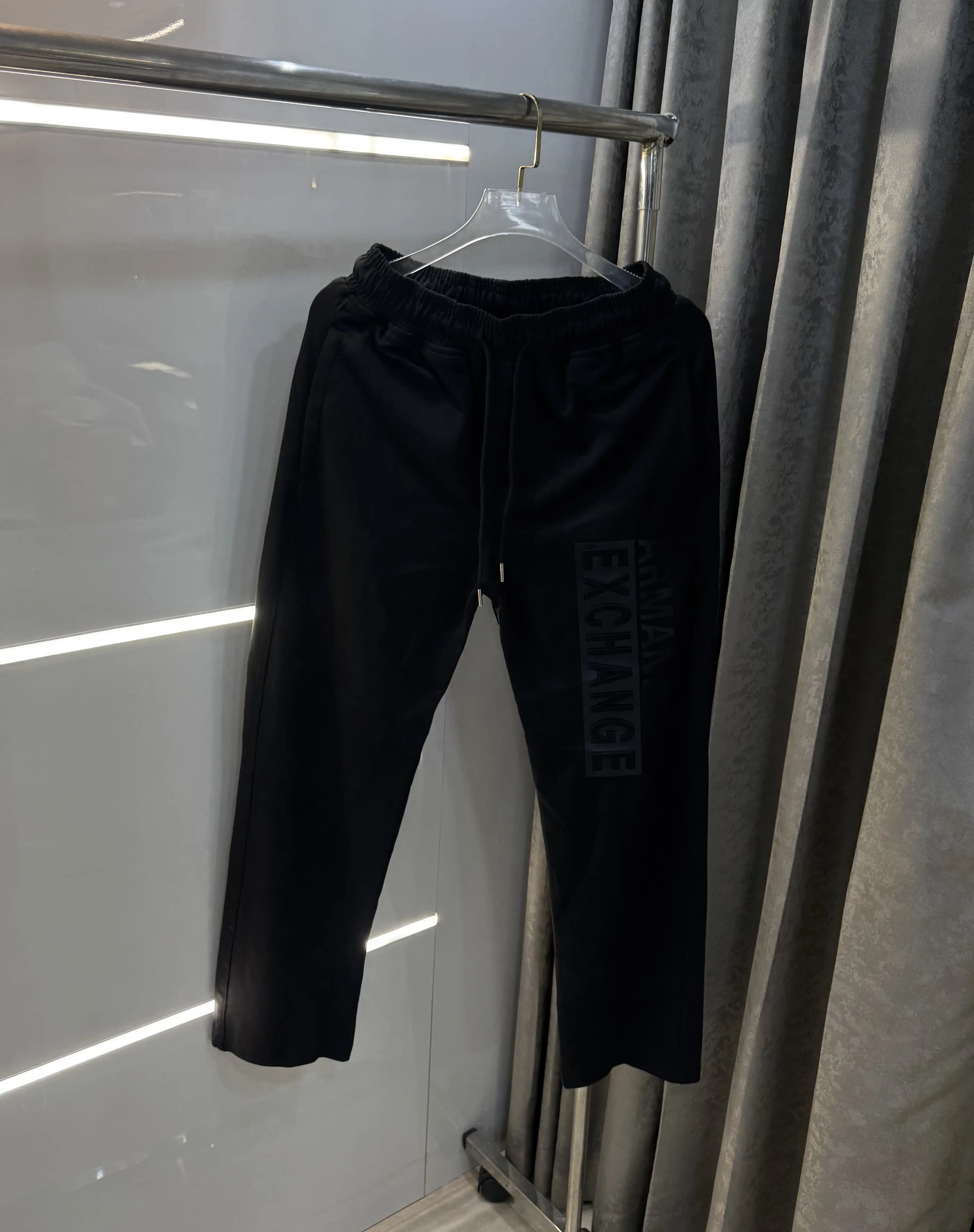 Armani Exchange Black Premium Trackpant Main image
