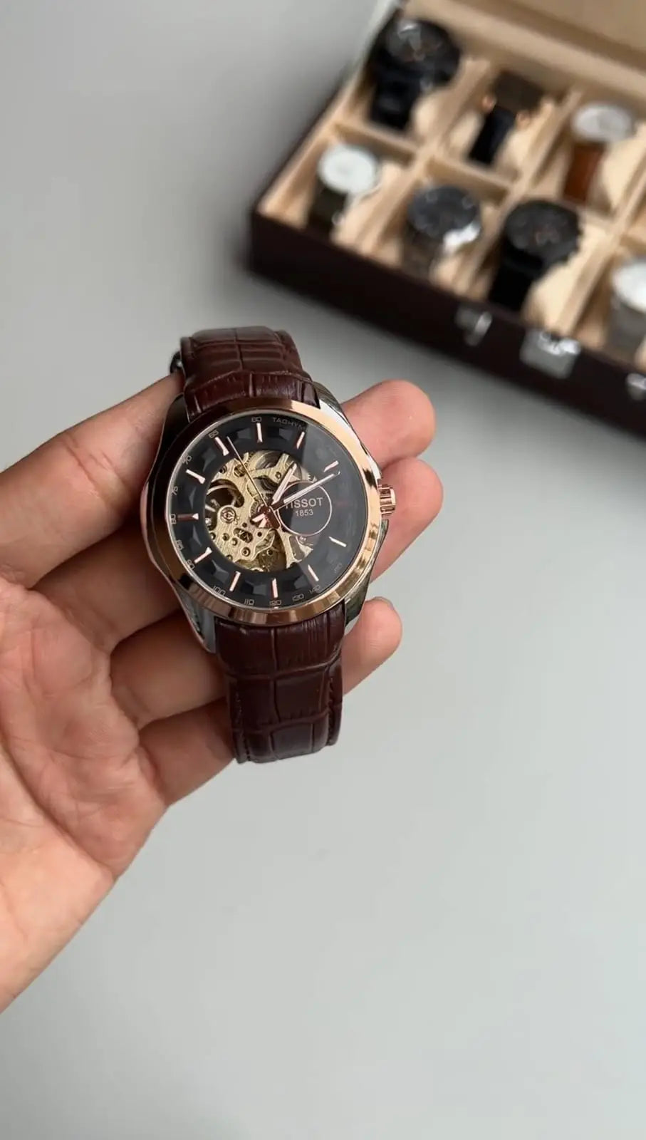 Tisso t 1853 Skeleton Automatic Main image