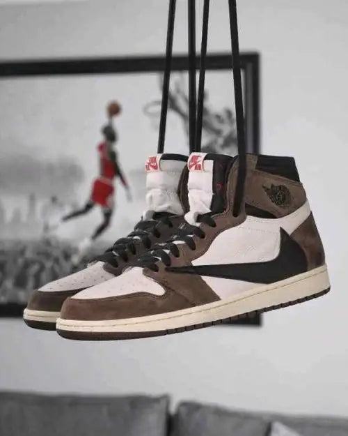 Nike Air Jordan Retro 1 High OG Travis Scott DARK MOCHA (Semi UA) Secondary image