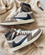 Nike Air Jordan Retro 1 High OG Travis Scott DARK MOCHA (Semi UA)