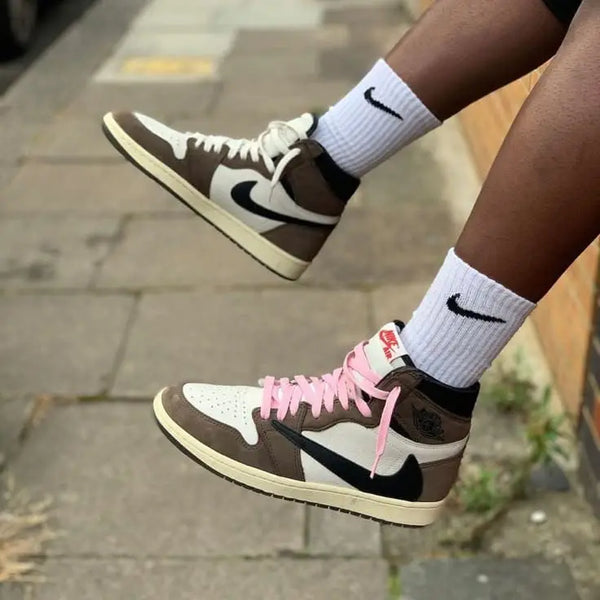 Nike Air Jordan Retro 1 High OG Travis Scott DARK MOCHA (Semi UA)