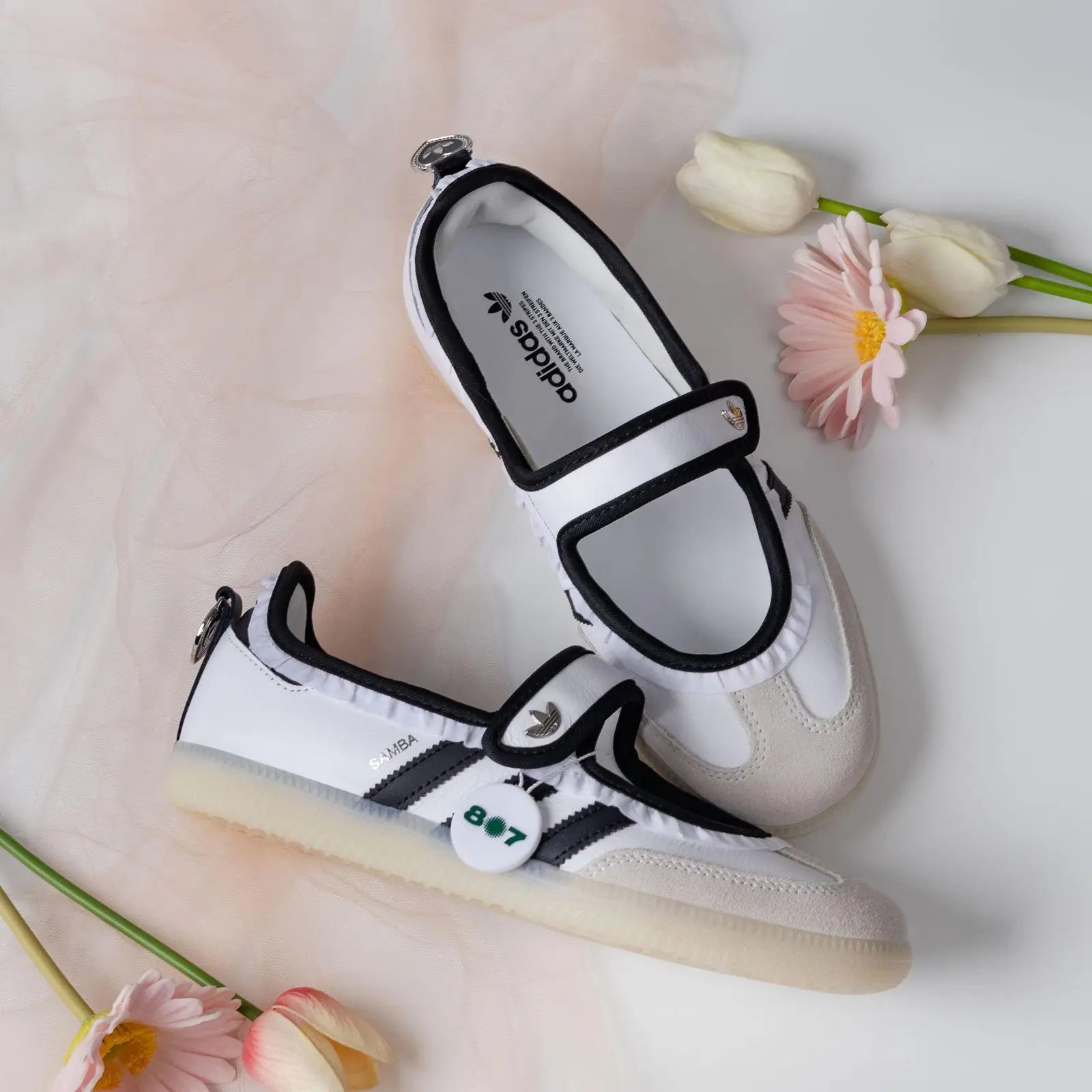 Adidas Samba Jane Frill Pack White Black (403