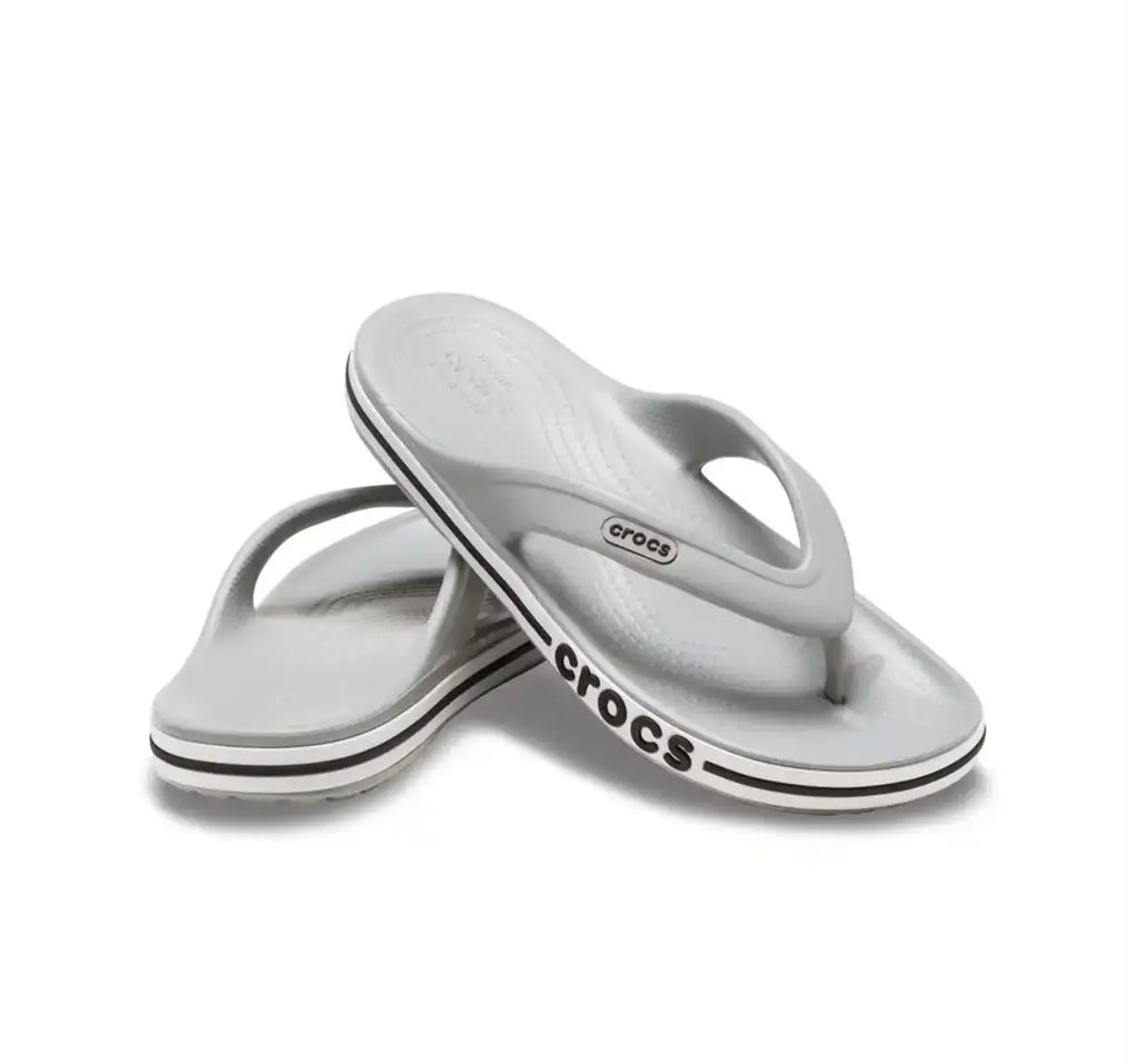 Crocs_Bayaband Grey Slides
