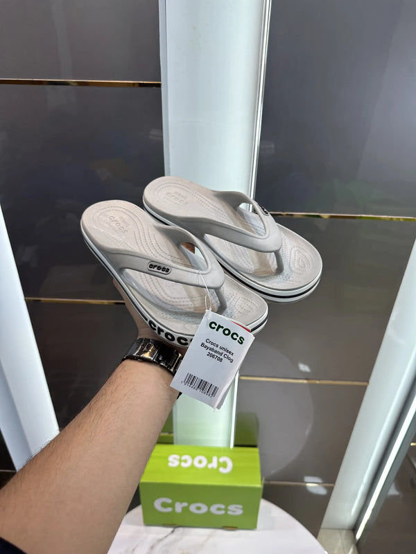 Crocs_Bayaband Grey Slides