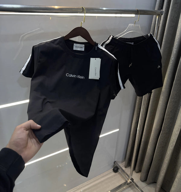 Calvin Klein Black Logo Work Premium Cord Set