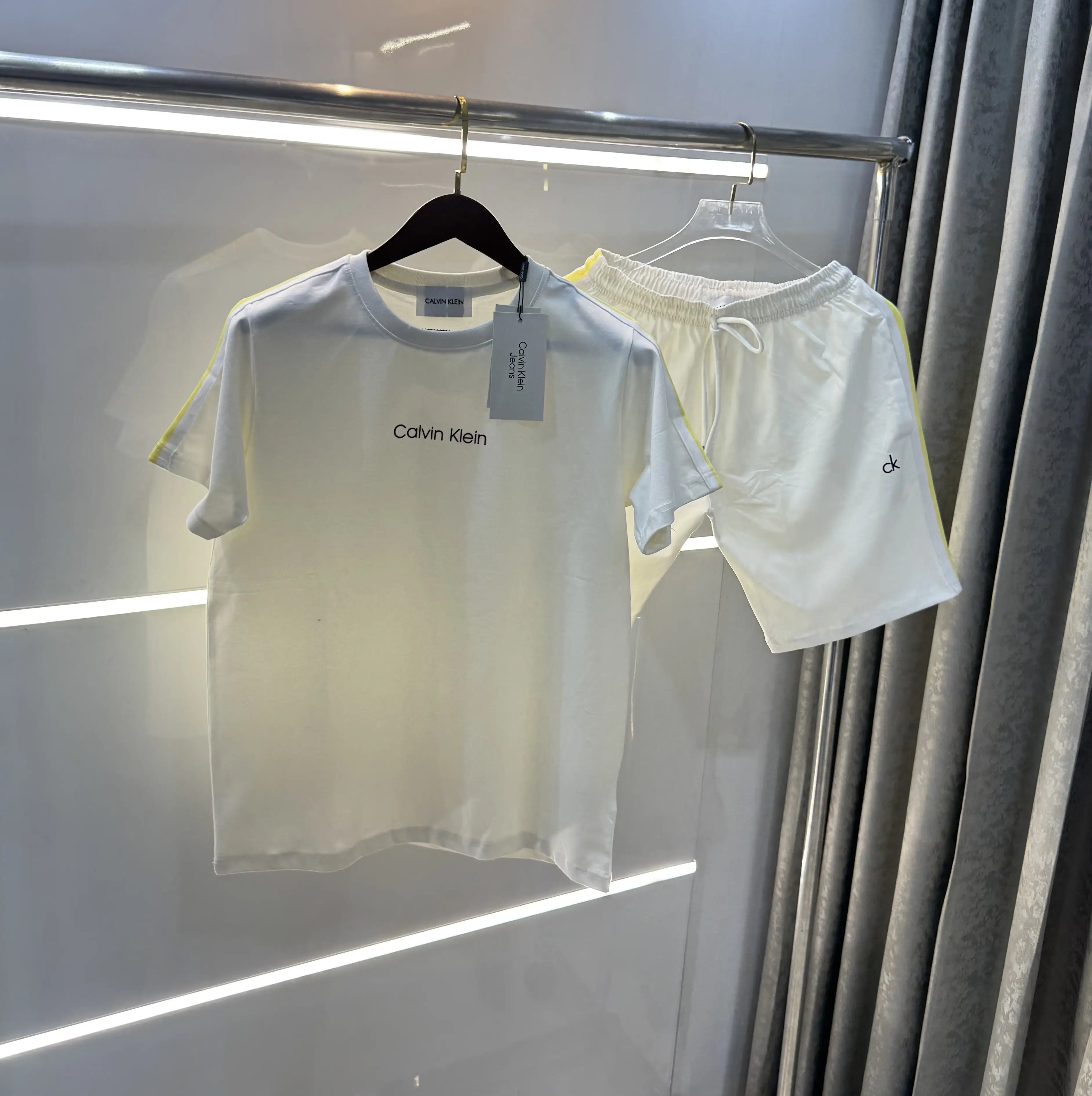 Calvin Klein White Logo Work Premium Cord Set Secondary image