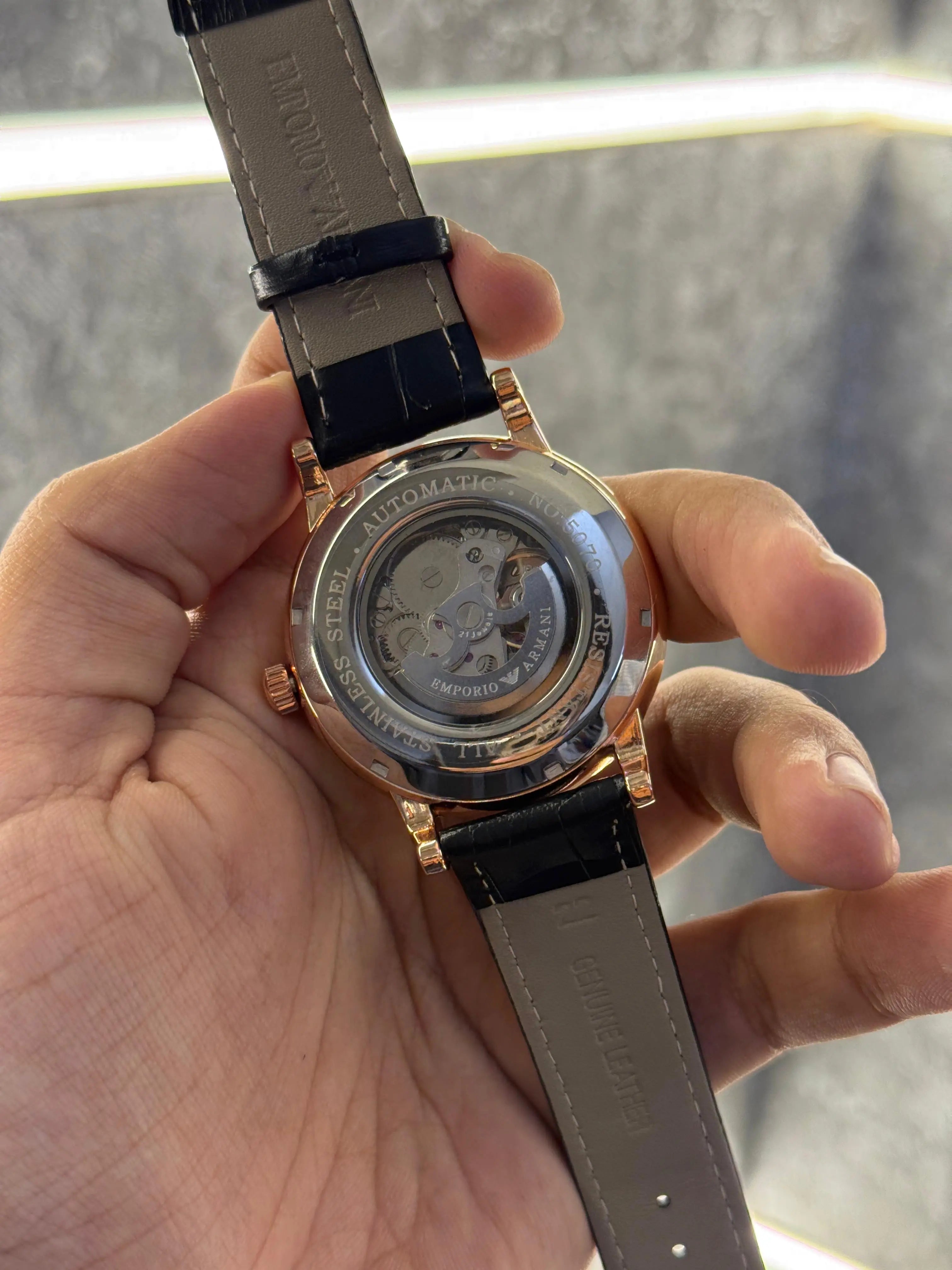 Emporio armani meccanico Store article Automatic. 025 Secondary image