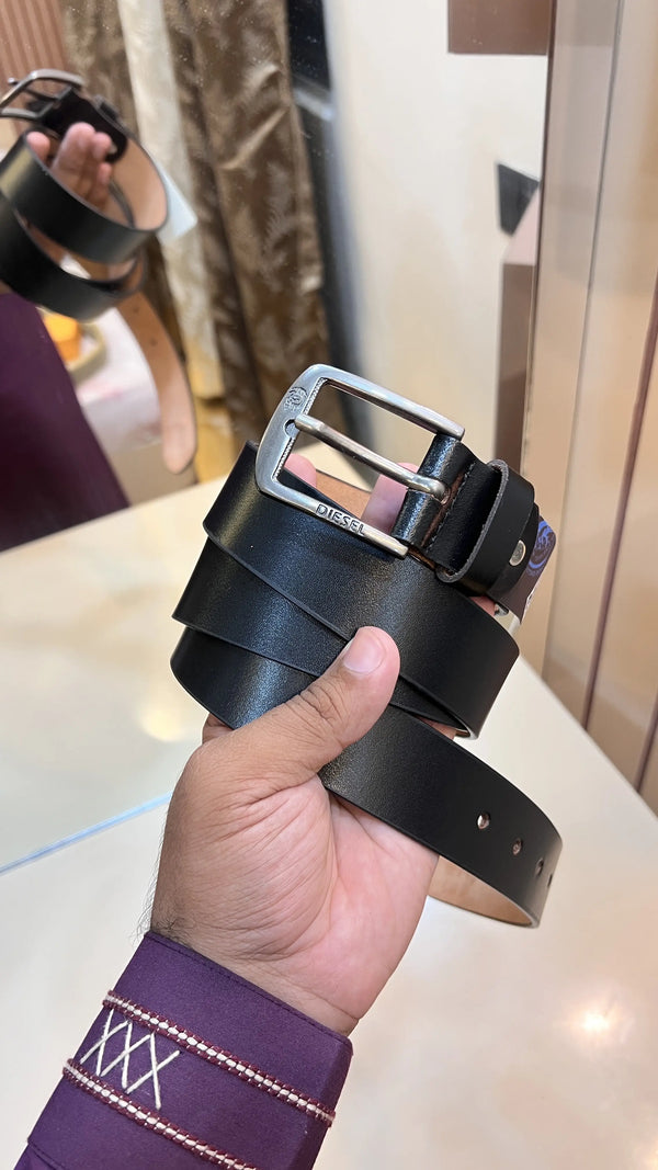 DIESEL PREMIUM QUALITY IMPORTED LEATHER BELT WITH BOX DL-002