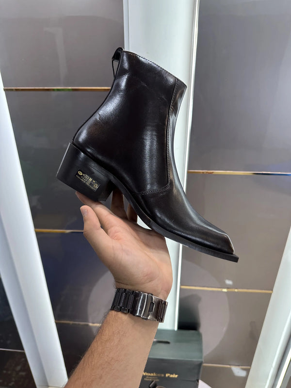 The_Woakes_Pair Luxury Cuban Chelsea Boots