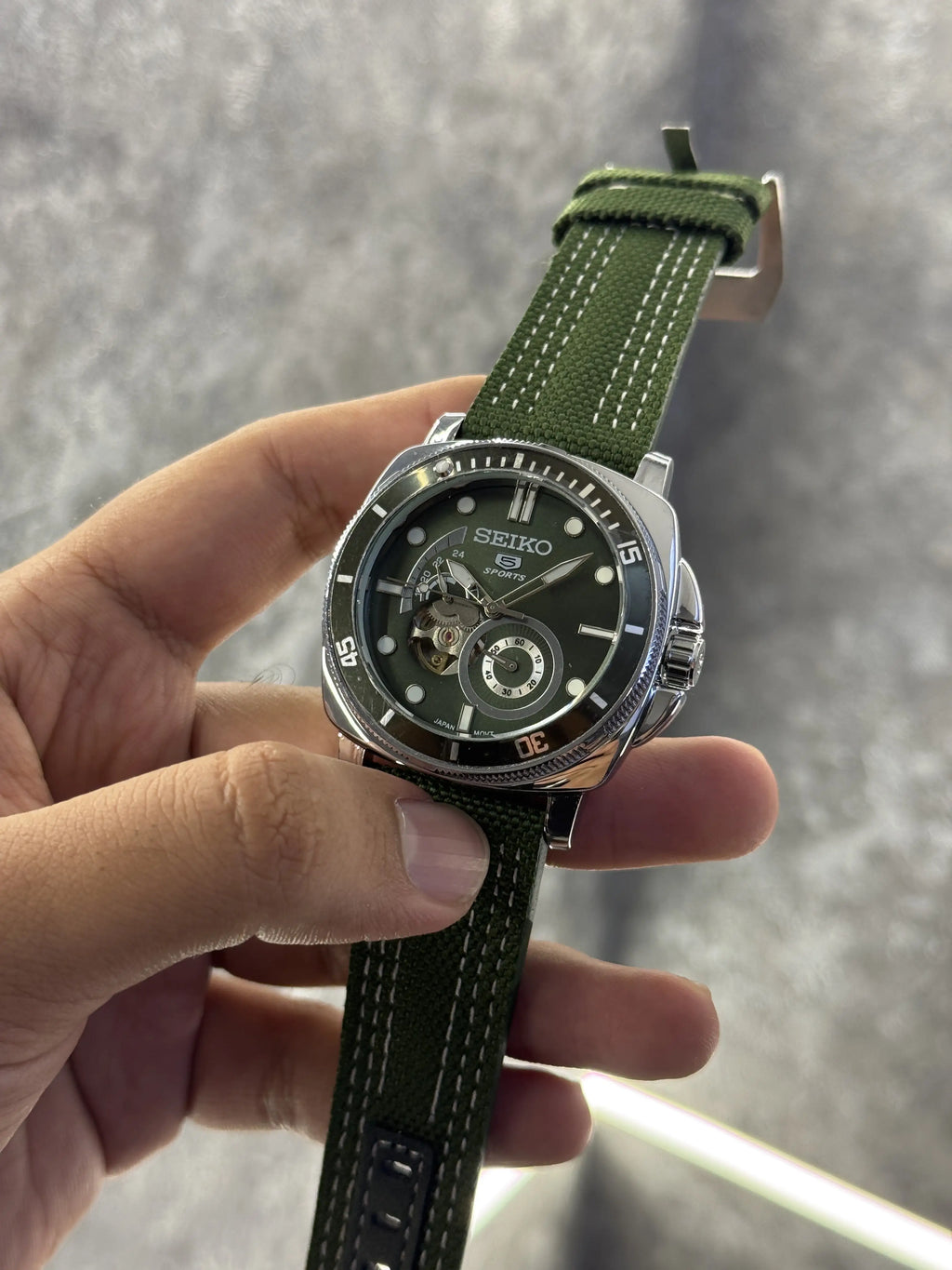 Seiko 5 Sports Automatic Premium Green 005
