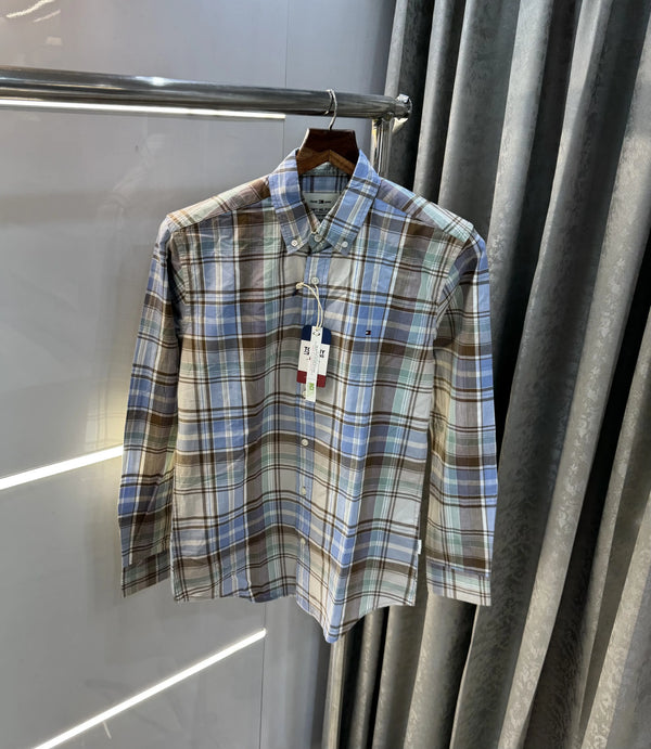 Tommy Hilfiger Brown Oxford Premium Shirt