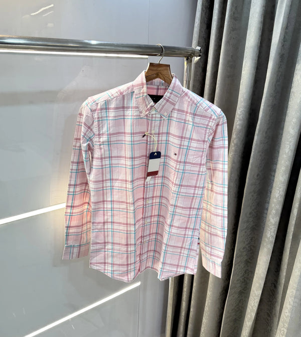 Tommy Hilfiger Pink Oxford Premium Shirt