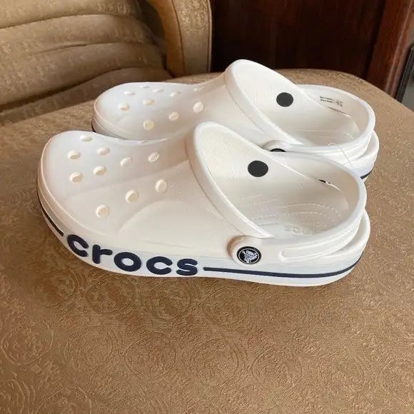Crocs_Bayaband Clogs Cream Blue Main image