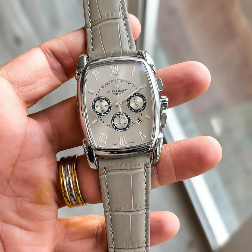 Patek Phillip White Silver