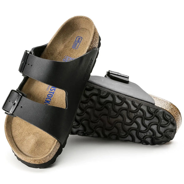BIRKENSTOCK ARIZONA BLACK LETHER
