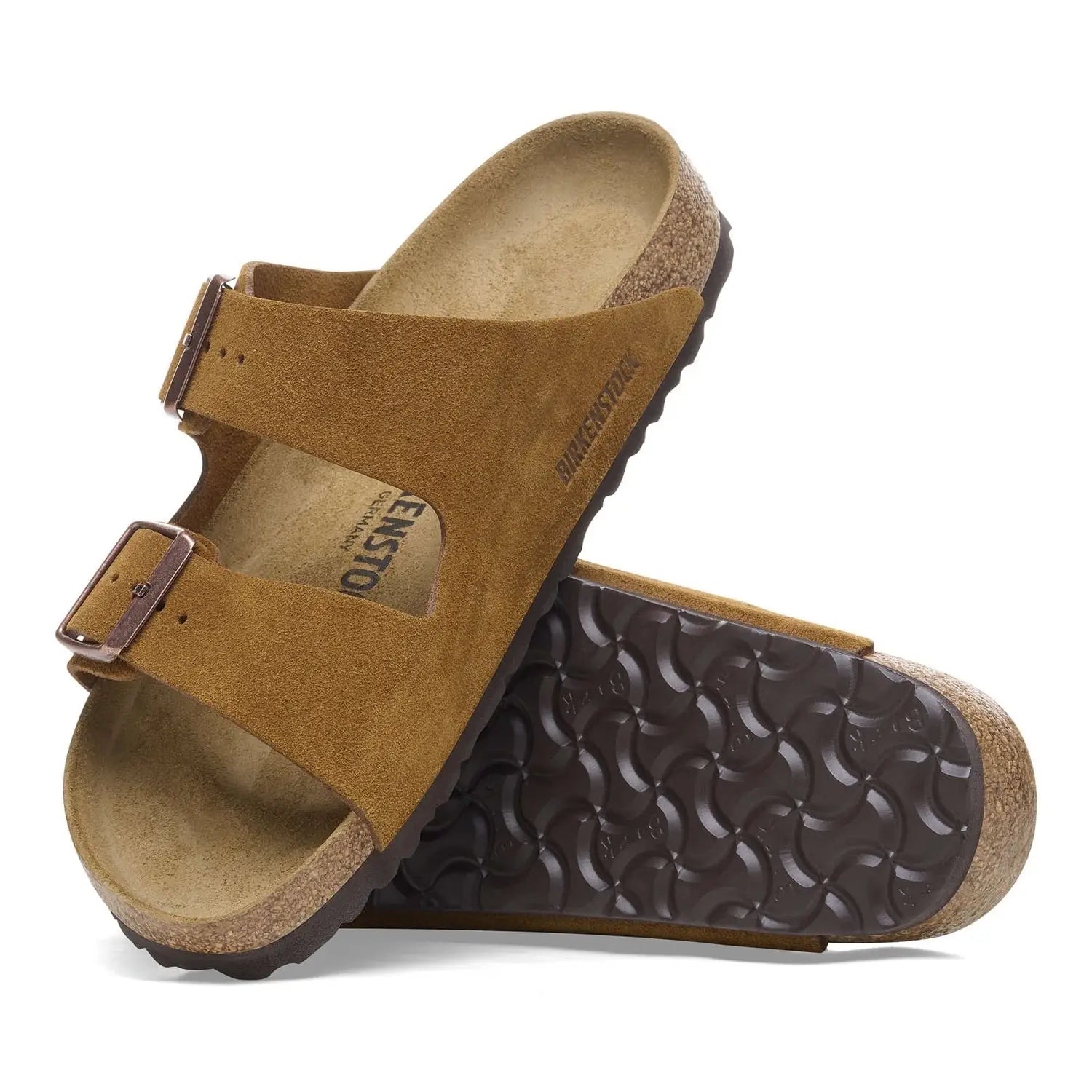 BIRKENSTOCK ARIZONA TAN SUEDE