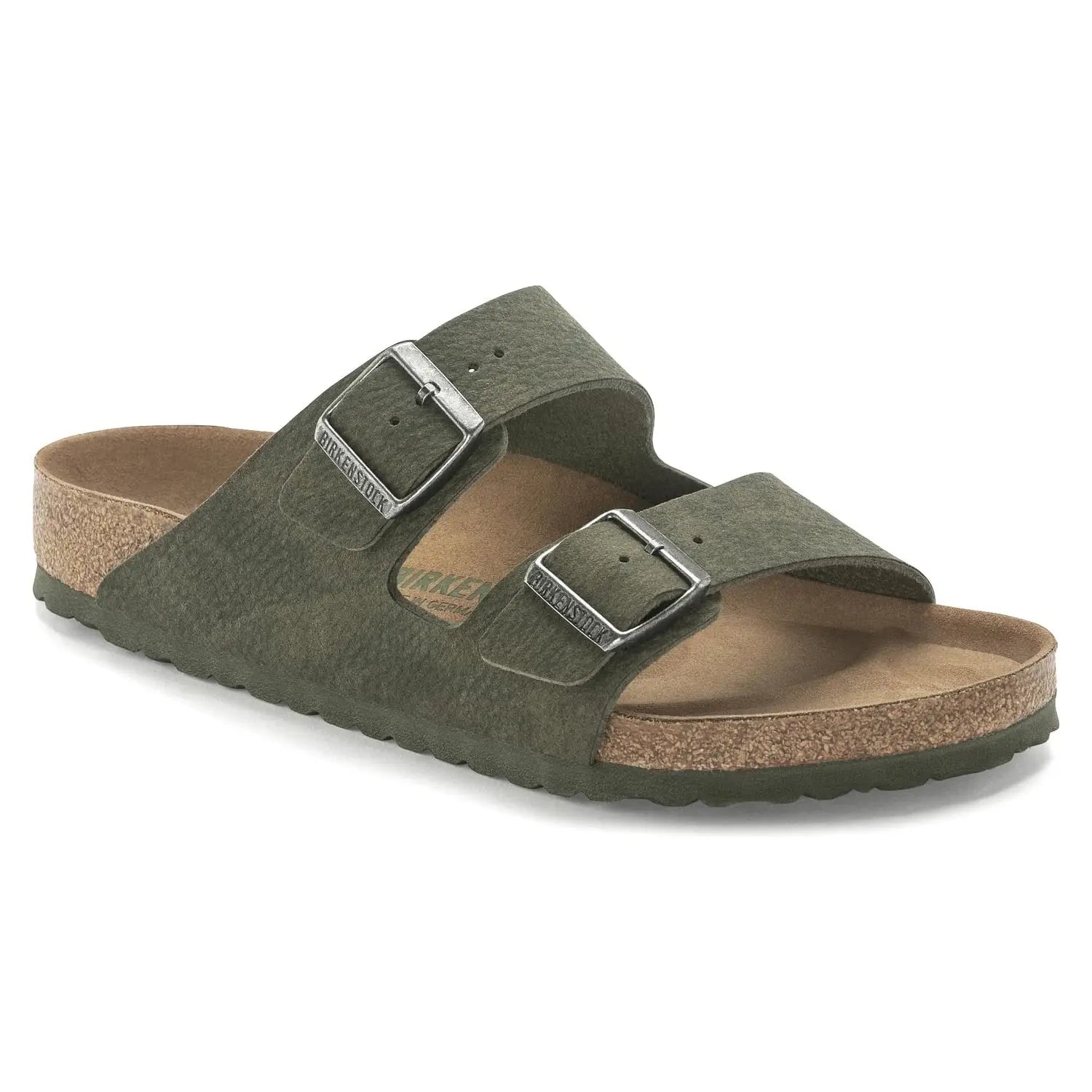 BIRKENSTOCK ARIZONA OLIVE SUEDE